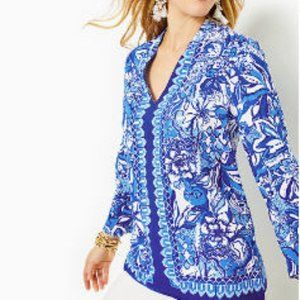 Lilly Pulitzer Luna Bay Tunic Top